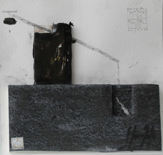 Fantana – 16,16 cm – grafica, colaj