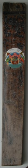 Cortul Marturiei – tempera lemn – 67, 9 cm