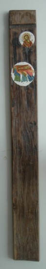 Epitaf – tempera, lemn – 67, 9 cm