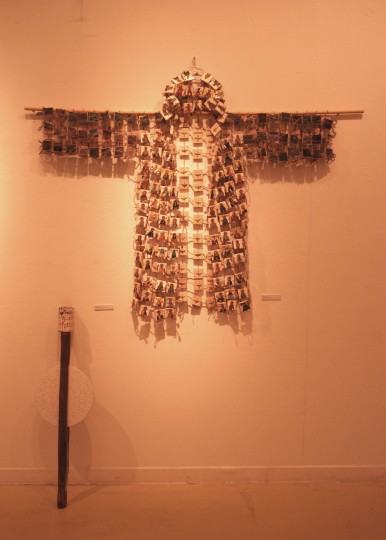 Haina de Sfinti – tempera, lemn, sfoara – 120,170 cm
