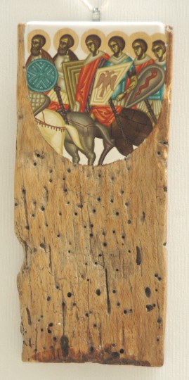 Mucenici – tempera lemn – 32, 14 cm (2)