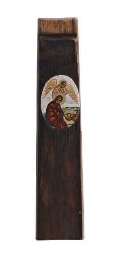 Pieta – tempera lemn – 37, 9 cm